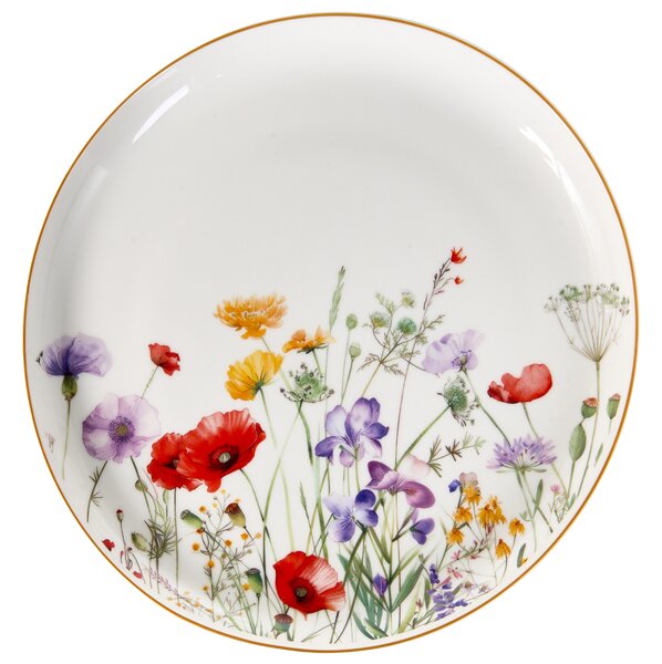 Sada 24 kusů nádobí EPAZOTE Porcelán Bílá
