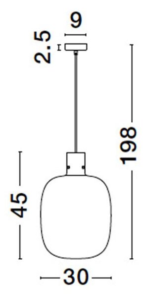 Nova Luce Závěsné svítidlo CINZIA čiré sklo bílá kabel mosazný zlatý kov E27 1x12W