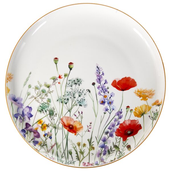 Sada 24 kusů nádobí EPAZOTE Porcelán Bílá