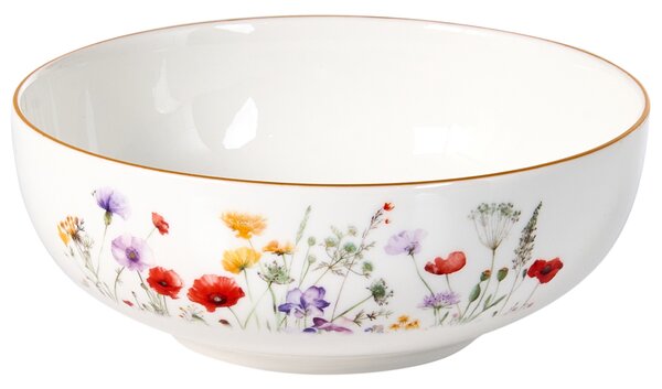 Sada 24 kusů nádobí EPAZOTE Porcelán Bílá