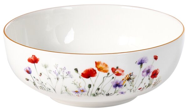 Sada 24 kusů nádobí EPAZOTE Porcelán Bílá