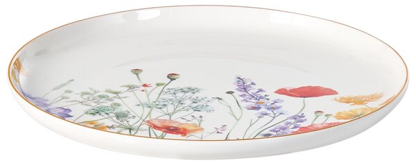 Sada 24 kusů nádobí EPAZOTE Porcelán Bílá