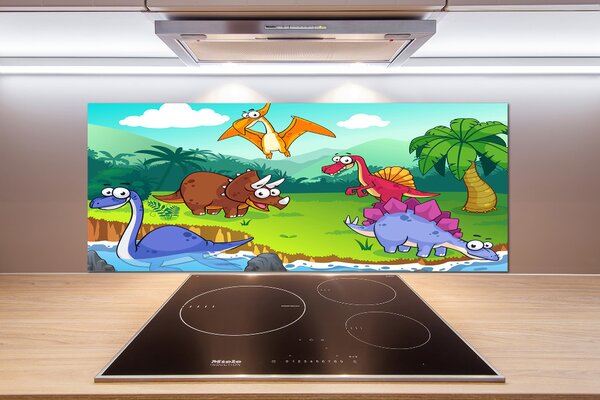Skleněný panel do kuchynské linky Diamanty pksh-123888618
