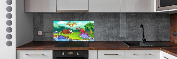 Skleněný panel do kuchynské linky Diamanty pksh-123888618