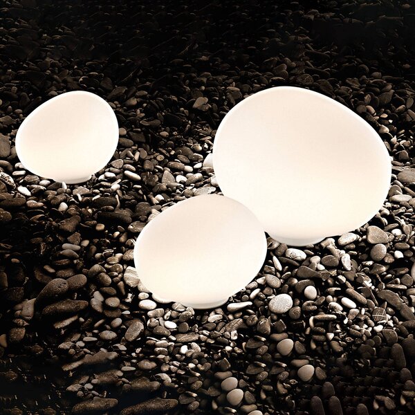 Foscarini Gregg outdoor grande Venkovní dekorativní svítidlo, Bílá / opál, Plast, Design