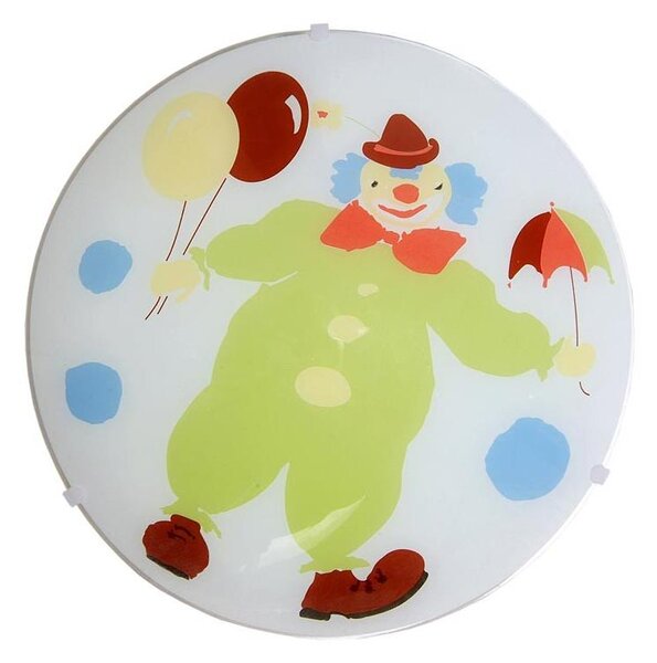 Dětské stropní svítidlo CLOWN 1xE27/60W/230V pr. 300 mm