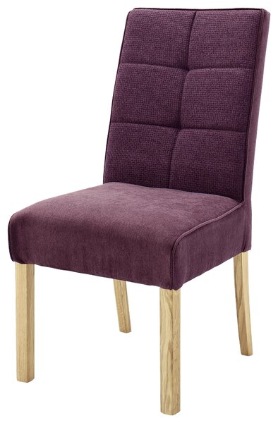 ŽIDLE, barvy dubu, bordeaux MID.YOU - Jídelní židle, Online Only