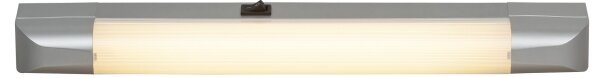 Rabalux 2306 - Podlinkové svítidlo BAND LIGHT 1xG13/10W/230V stříbrná
