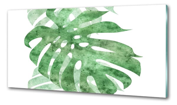 Skleněný panel do kuchynské linky Monstera pksh-124503131