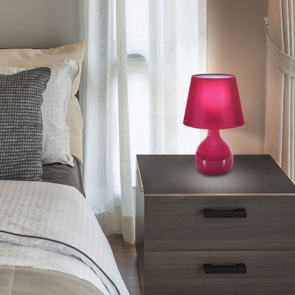 Rabalux 4478 - Stolní lampa INGRID 1xE14/40W/230V vínová