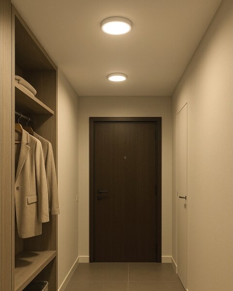 LED Stropní svítidlo LED/18W/230V 4200K pr. 21 cm bílá