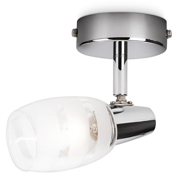 Philips Massive 50280/11/E7 - Bodové svítidlo HEMLOCK 1xE14/40W lesklý chrom