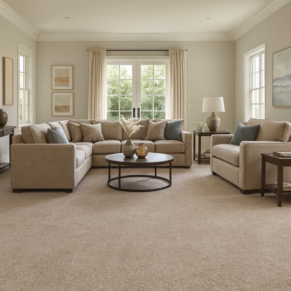 Condor Carpets, Metrážový koberec Sicily 190, na míru, šíře 4m,5m, béžová, filc, ložnice