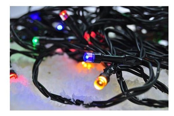 Solight 1V101-M- LED Venkovní řetěz 100xLED/8 funkcí IP44 13m multicolor