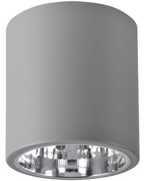 Bodové svítidlo JUPITER 1xE27/20W/230V pr. 16,5 cm šedá