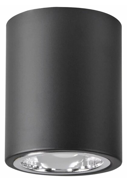 Bodové svítidlo JUPITER 1xE27/20W/230V pr. 9,8 cm černá