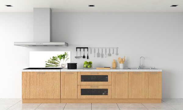Skleněný panel do kuchyně Byliny pksh-125344831