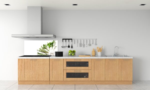 Skleněný panel do kuchyně Byliny pksh-125344831