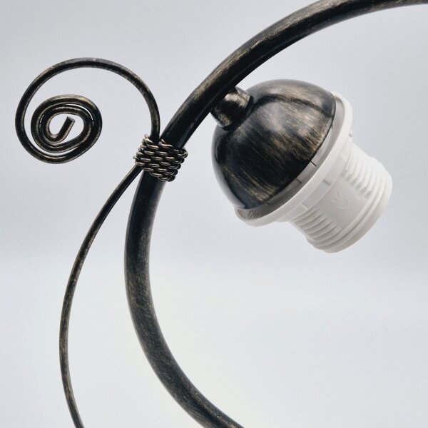 Stolní lampa RETRO II 1xE27/60W/230V černá patina