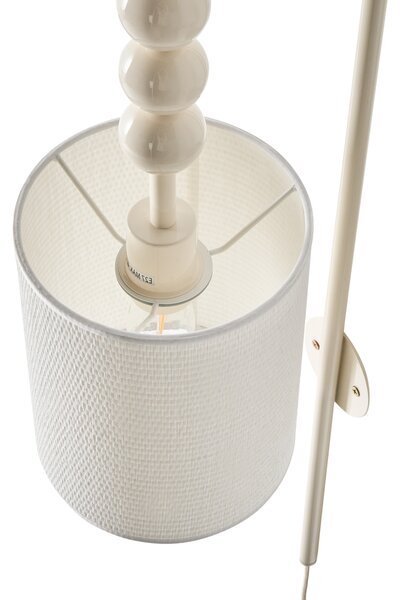 Nástěnná lampa LOKY Kov Béžová