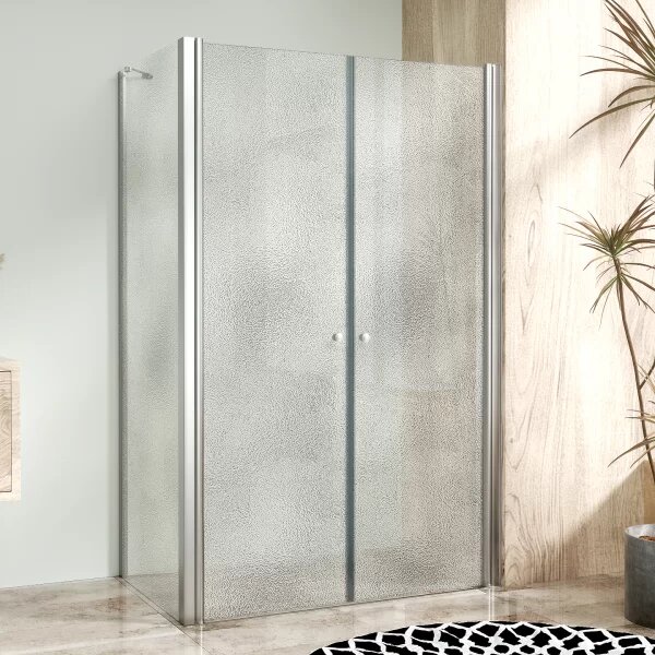BETA COMBI Chrom 90x80 Grape Obdélníkový sprchový kout bez vaničky