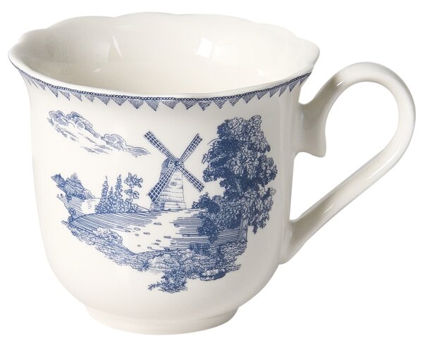 Sada 20 kusů nádobí BAY LEAF Porcelán Bílá/Modrá