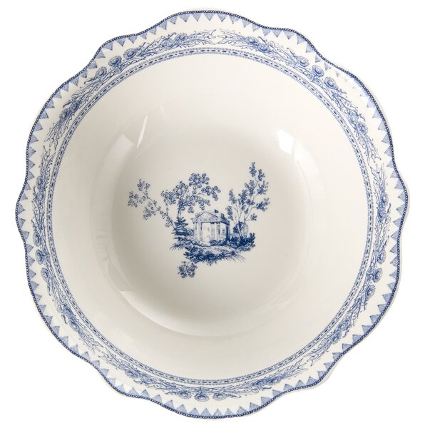 Sada 20 kusů nádobí BAY LEAF Porcelán Bílá/Modrá