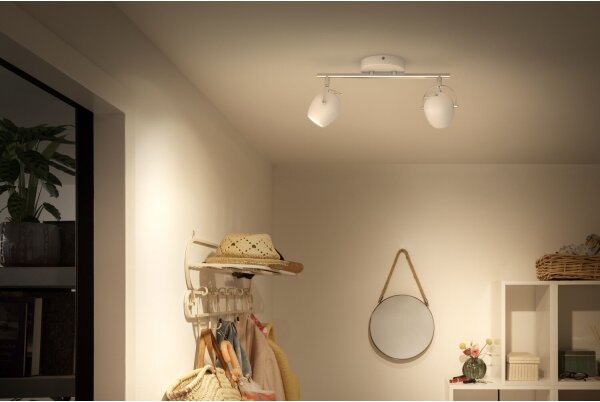 Philips Lirio 57032/31/P0 - LED Bodové svítidlo PLANET 2xLED/4,2W/230V