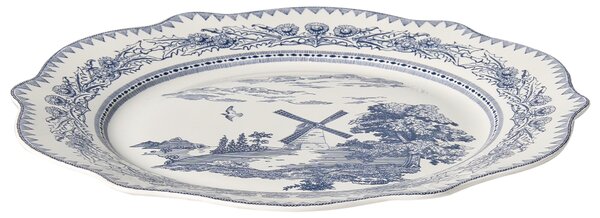 Sada 20 kusů nádobí BAY LEAF Porcelán Bílá/Modrá