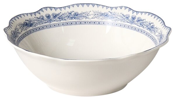 Sada 20 kusů nádobí BAY LEAF Porcelán Bílá/Modrá