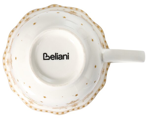 Sada 20 kusů nádobí CARDAMOM Porcelán Bílá