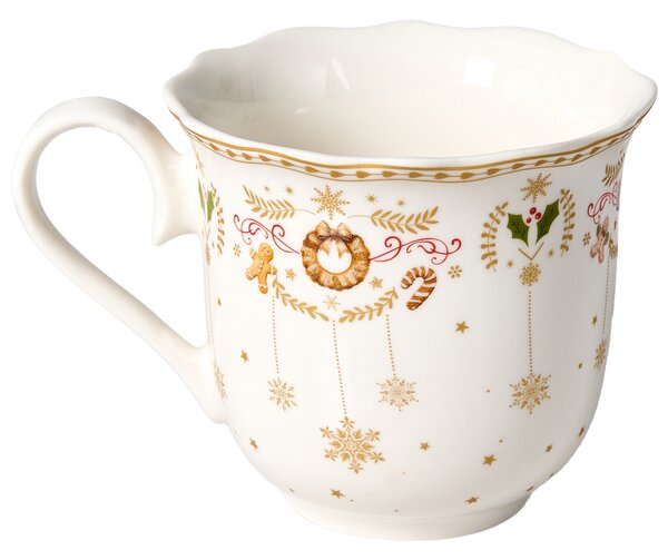 Sada 20 kusů nádobí CARDAMOM Porcelán Bílá