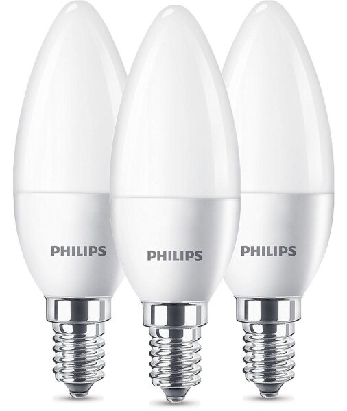 Sada 3x LED Žárovka Philips E14/5,5W/230V 2700K