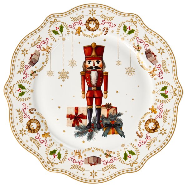 Sada 20 kusů nádobí CARDAMOM Porcelán Bílá