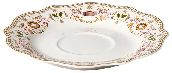 Sada 20 kusů nádobí CARDAMOM Porcelán Bílá
