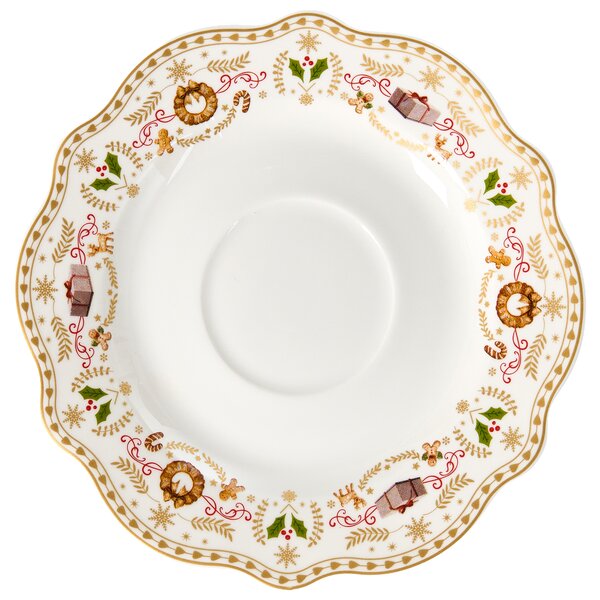 Sada 20 kusů nádobí CARDAMOM Porcelán Bílá