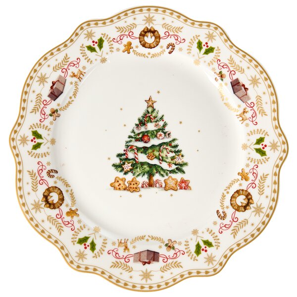 Sada 20 kusů nádobí CARDAMOM Porcelán Bílá