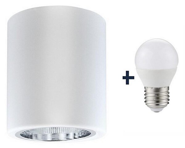 LED Stropní svítidlo JUPITER 1xE27/6W/230V 120x98 mm