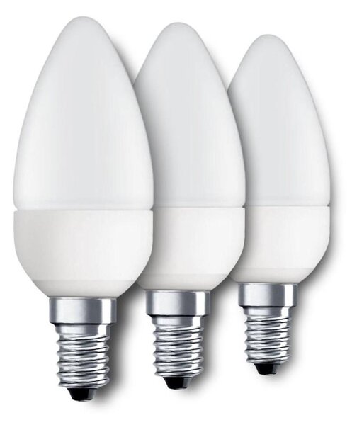 Eglo 10697 - SADA 3x LED Žárovka E14/4W/230V 320lm svíčka 3000K