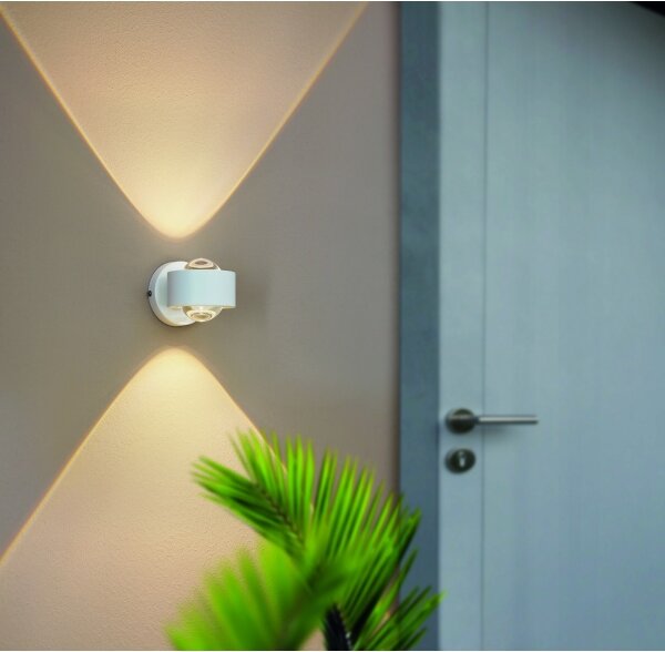 Eglo 98747 - LED Venkovní nástěnné svítidlo TREVIOLO 2xLED/2W/230V IP44