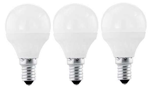 Eglo 10698 - SADA 3x LED Žárovka E14/4W/230V 320lm 3000K