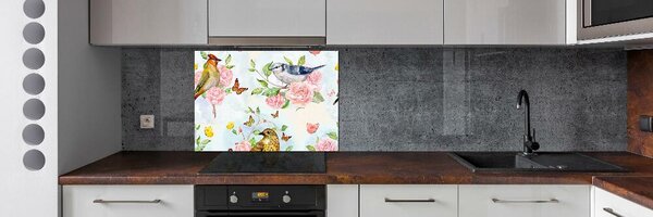 Dekorační panel sklo Tráci a růže pksh-126222503