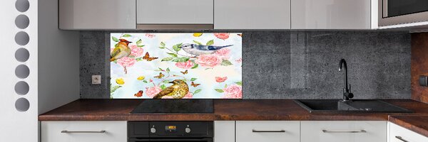 Dekorační panel sklo Tráci a růže pksh-126222503