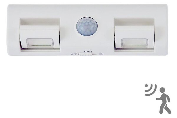 LED Nástěnné svítidlo se senzorem LED/3xAA/4,5V