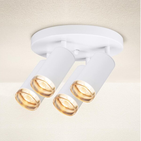 Brilagi - Koupelnové bodové svítidlo SELE AQUA 4xGU10/30W/230V IP44 bílá