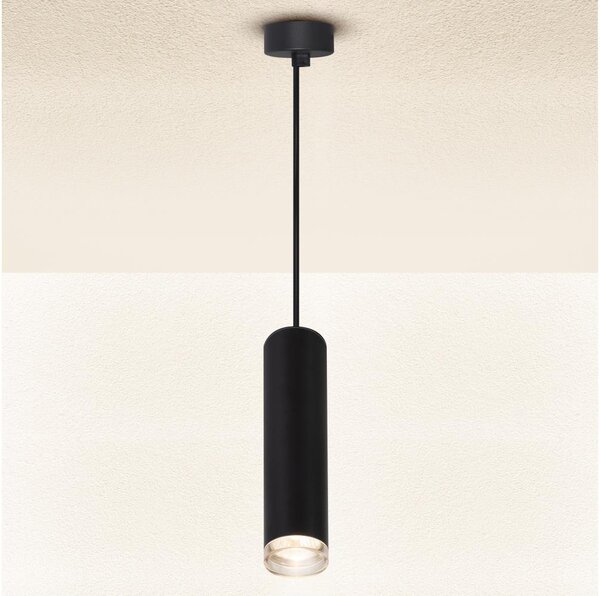 Brilagi - Koupelnový lustr na lanku SELE AQUA 1xGU10/30W/230V IP44 černá
