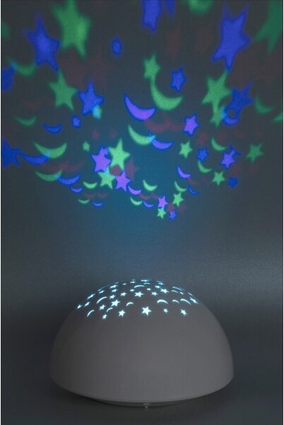 Rabalux 1470 - LED Noční světlo LINA RGB LED/0,5W/3xAA