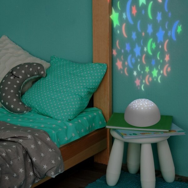 Rabalux 1470 - LED Noční světlo LINA RGB LED/0,5W/3xAA