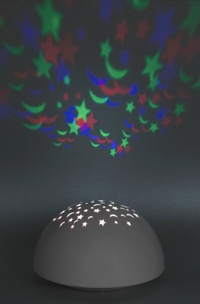 Rabalux 1470 - LED Noční světlo LINA RGB LED/0,5W/3xAA