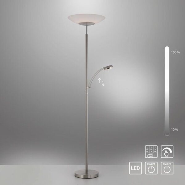 Paul Neuhaus 655-55-LED Stmívatelná stojací lampa ALFRED LED/28W+LED/4W/230V